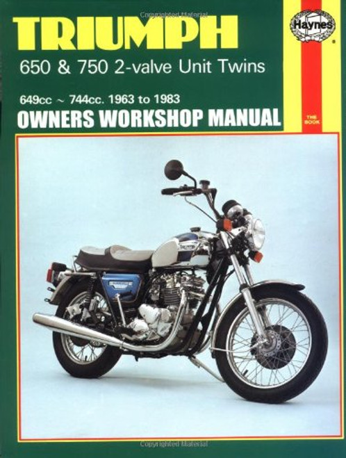 Triumph 2-Valve Unit Twins, 1963-83 (Haynes Repair Manuals)
