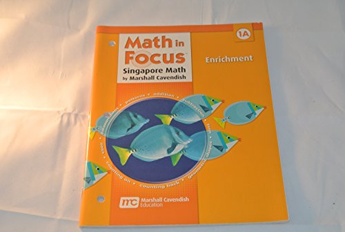 Math in Focus: Singapore Math: Enrichment, Book A Grade 1