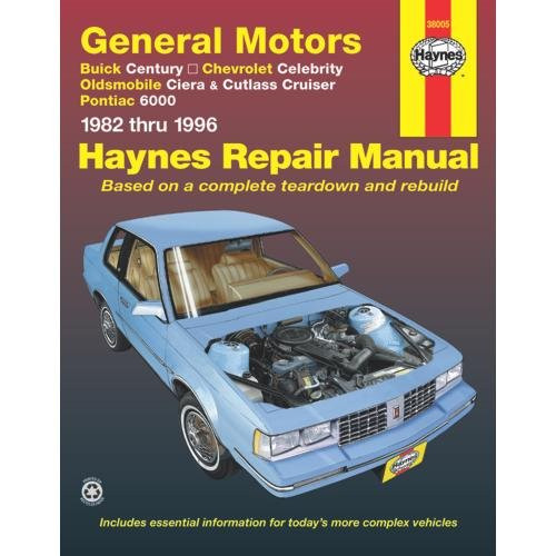 General Motors A-Cars 1982 thru 1996 Automotive Repair Manual