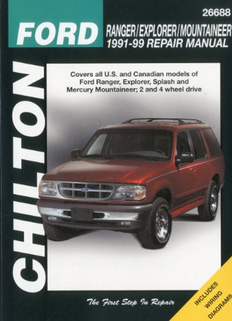 Ford Ranger, Explorer, and Mountaineer, 1991-99 (Chilton Total Car Care Series Manuals)