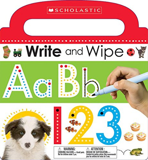 Write and Wipe ABC 123 (Scholastic Early Learners)