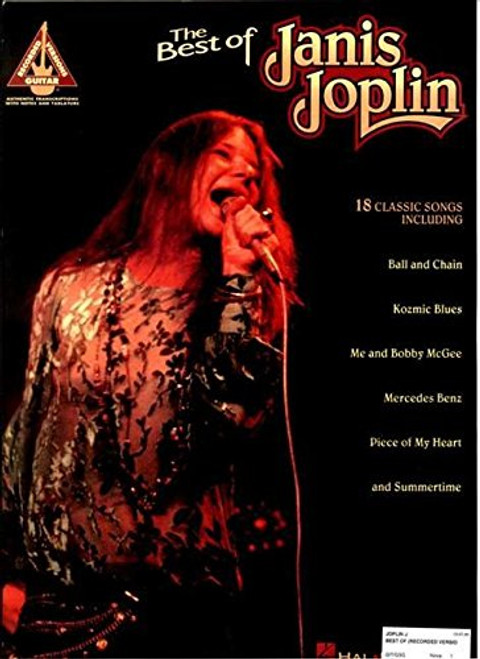 JANIS JOPLIN BEST OF         18 CLASSIC SONGS (Guitar Recorded Versions)