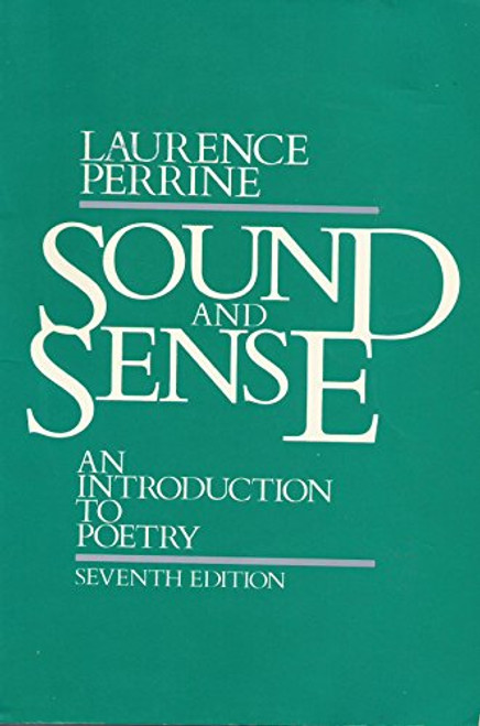 Sound and Sense: An Introduction to Poetry