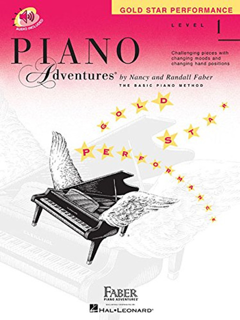 Level 1 - Gold Star Performance Book: Piano Adventures (Book & Online Audio)