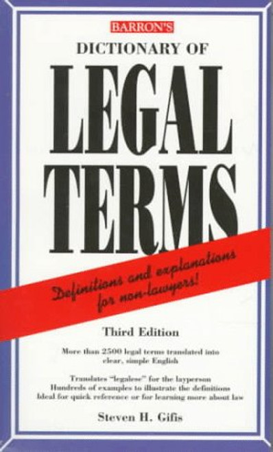 Dictionary of Legal terms