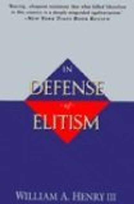In Defense of Elitism