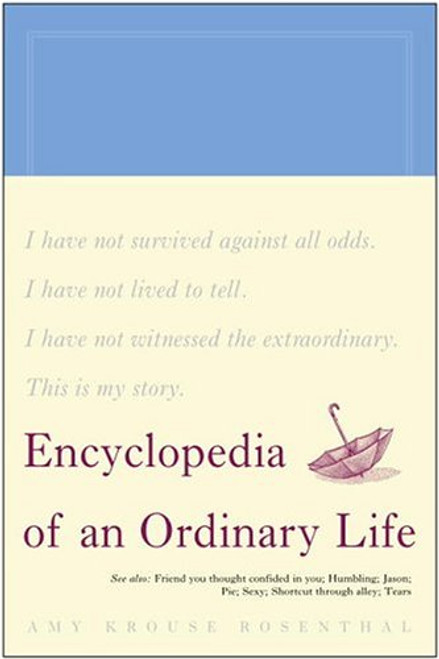 1: Encyclopedia of an Ordinary Life