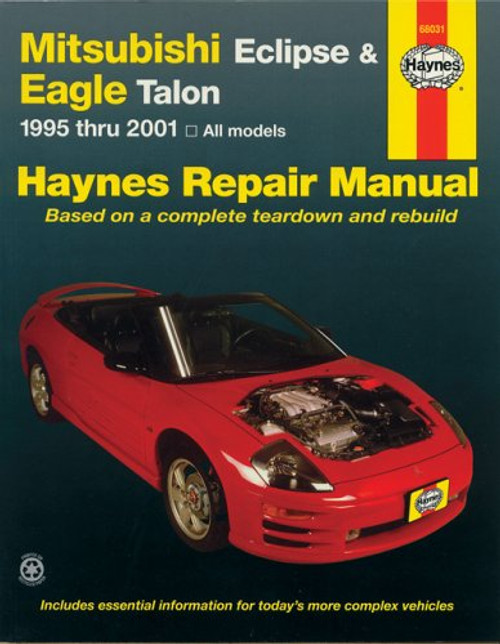 Haynes Mitsubishi Eclipse & Eagle Talon 1995 thru 2001 (Haynes Repair Manuals)