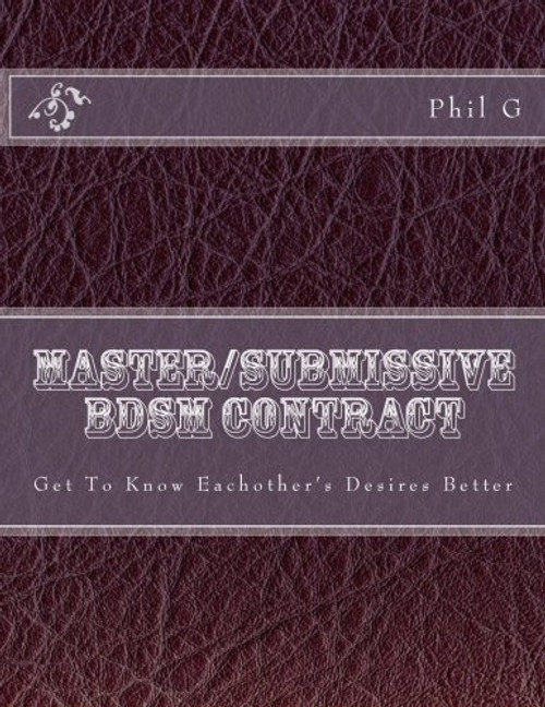 Master/submissive BDSM Contract