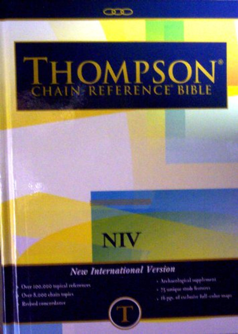 Thompson Chain Reference Bible (Style 823) - Regular Size NIV - Hardcover (Order #823)