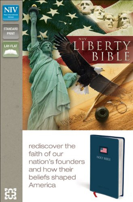 NIV, Liberty Bible, Imitation Leather, Blue: Rediscover the Faith of Our Nation's Founders and How Their Beliefs Shaped America