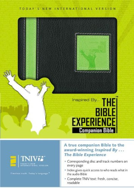 Inspired By...The Bible Experience Companion Bible, Black / Lime Edition