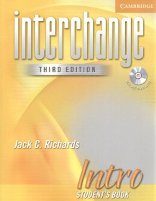 Interchange Intro Student's Book with Audio CD (Interchange Third Edition)