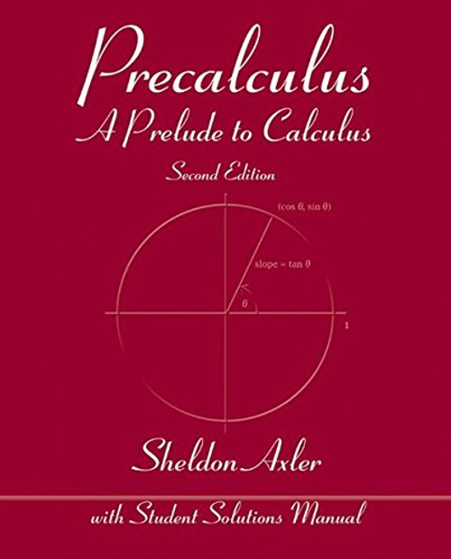 Precalculus: A Prelude to Calculus