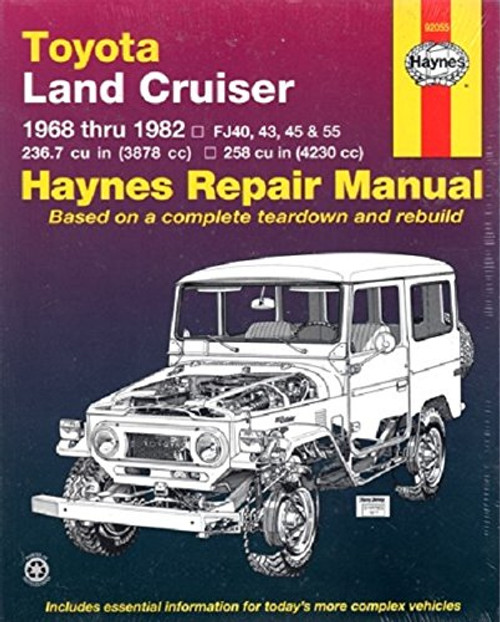 Toyota Land Cruiser FJ40, 43,45, 55 & 60,  '68'82 (Haynes Repair Manuals)