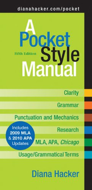 A Pocket Style Manual, Fifth Edition