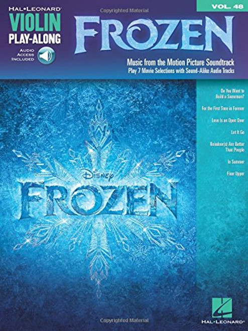 Frozen - Violin Play-Along Volume 48 (Book/Online Audio)