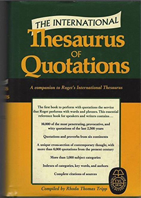 International Thesaurus of Quotations