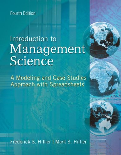 MP Introduction to Management Science with Student CD and Crystal Ball passcode card (The Mcgraw-hill/Irwin Series Operations and Decision Sciences)