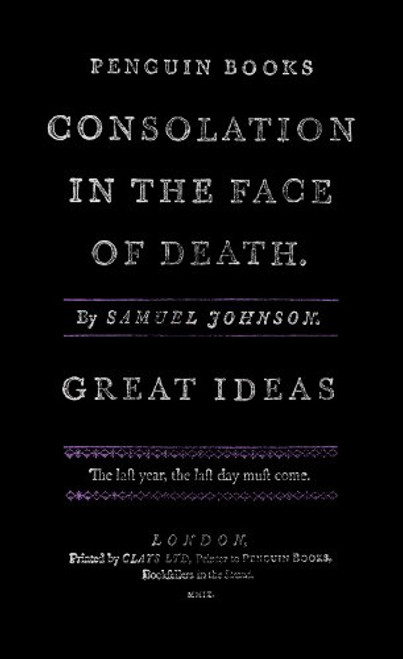 Great Ideas Consolation in the Face of Death