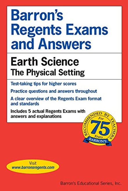 Regents Exams and Answers: Earth Science (Barron's Regents Exams and Answers)
