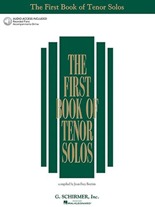 The First Book Of Tenor Solos: Book/Audio Online (First Book of Solos)