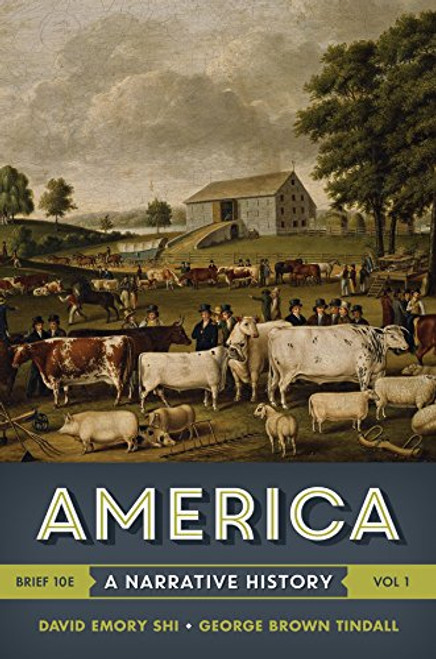 America: A Narrative History (Brief Tenth Edition)  (Vol. 1)