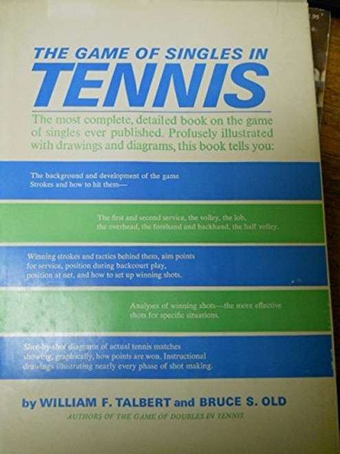 Game of Singles in Tennis