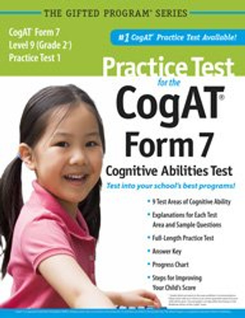 Practice Test for the CogAT Form 7 Level 9 (Grade 2*) Practice Test 1