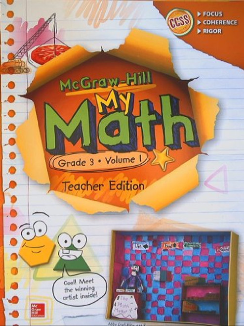 McGraw-Hill My Math, Grade 3, Teacher Edition, Volume 1