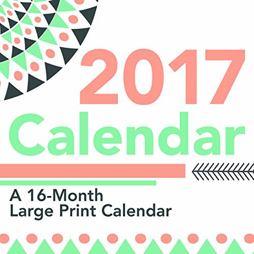 Trends International 2017 Wall Calendar, September 2016 - December 2017, 11.5 x 11.5, Large Print