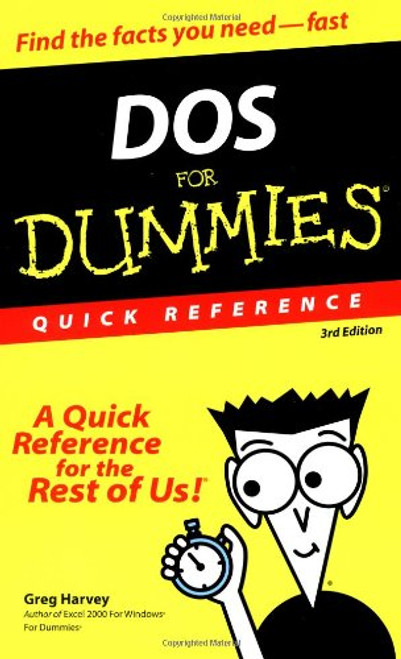 DOS For Dummies Quick Reference