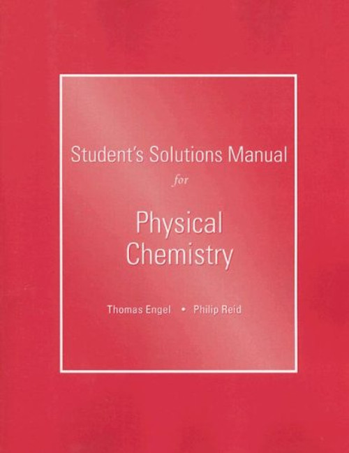 Student Solutions Manual for Physical Chemistry