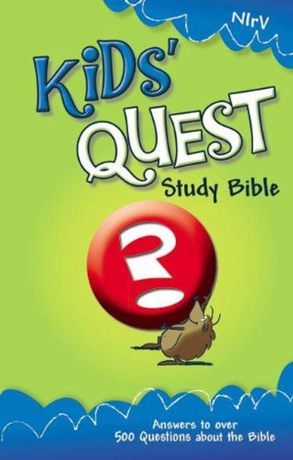 NIrV, Kids' Quest Study Bible, Hardcover: Real Questions, Real Answers (New International Readers Version)