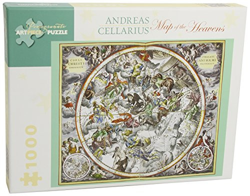 Map of Heavens: 1,000 Piece Puzzle (Pomegranate Artpiece Puzzle)