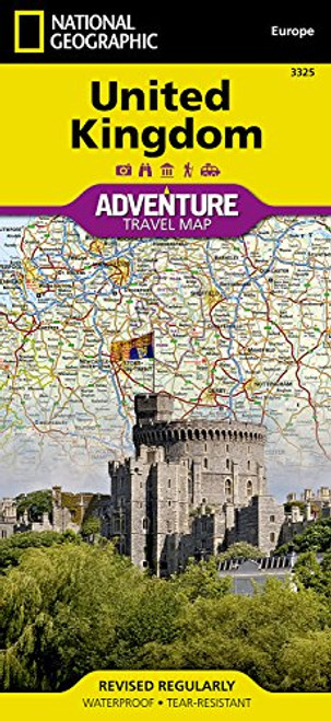 United Kingdom (National Geographic Adventure Map)
