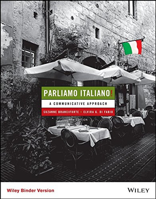 Parliamo italiano! 5e Binder Ready Version + WileyPLUS Learning Space Registration Card (Italian Edition)