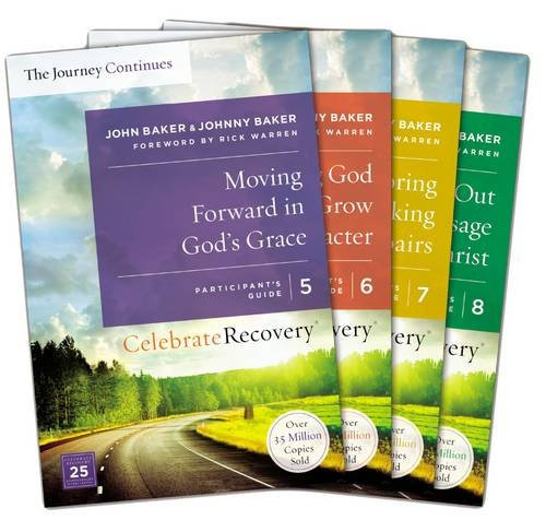 Celebrate Recovery: The Journey Continues Participant's Guide Set Volumes 5-8: A Recovery Program Based on Eight Principles from the Beatitudes