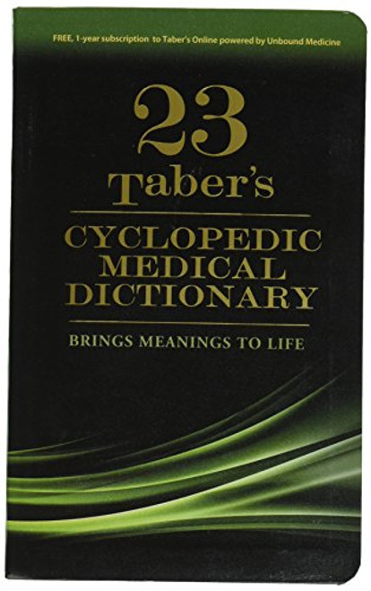 Taber's Cyclopedic Medical Dictionary (Taber's Cyclopedic Medical Dictionary (Thumb Index Version))