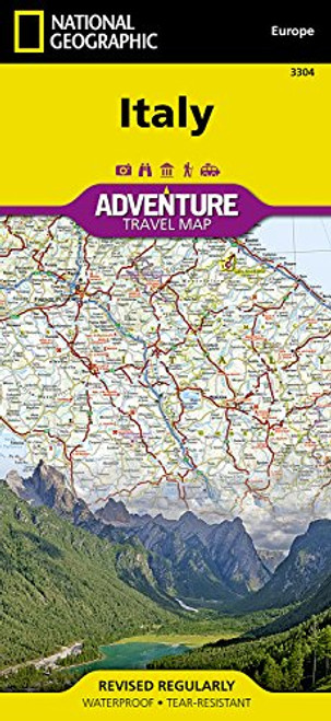 Italy (National Geographic Adventure Map)