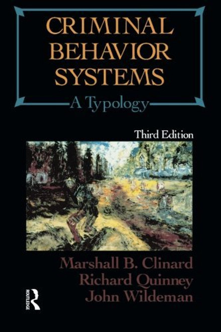 Criminal Behavior Systems: A Typology