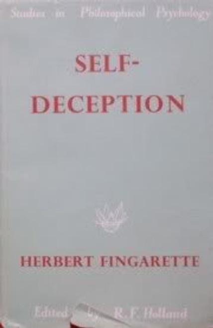 Self-Deception [Studies in Philosophical Psychology]