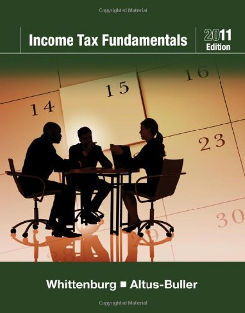 Income Tax Fundamentals 2011 (with H&R BLOCK At Home Tax Preparation Software CD-ROM)