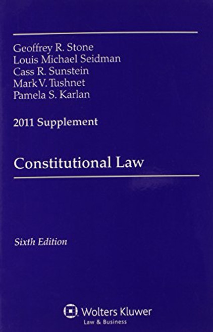 Constitutional Law, 2011 Supplement