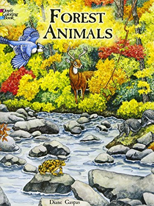 Forest Animals Coloring Book (Dover Nature Coloring Book)