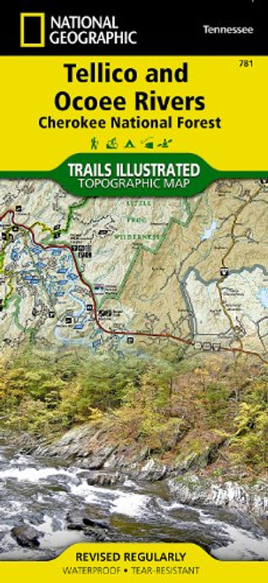 Tellico and Ocoee Rivers [Cherokee National Forest] (National Geographic Trails Illustrated Map)