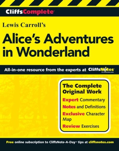 CliffsComplete Alice's Adventures in Wonderland (Cliffs Complete Study Editions)