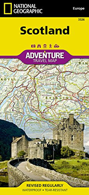Scotland (National Geographic Adventure Map)