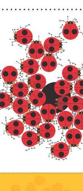 Charley Harper: Ladybugs Notepad [With Self-Adhesive Magnet]