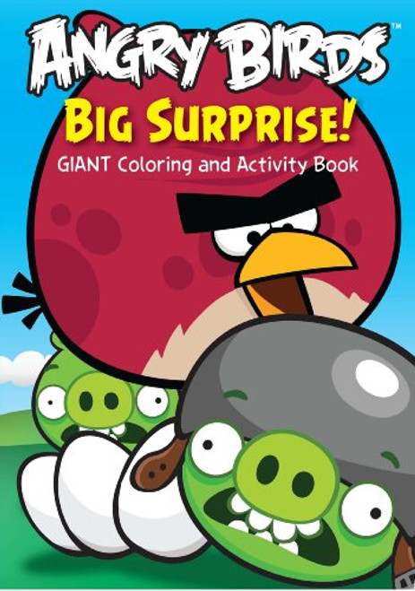 Angry Birds Giant Coloring and Activity Book-Big Surprise!